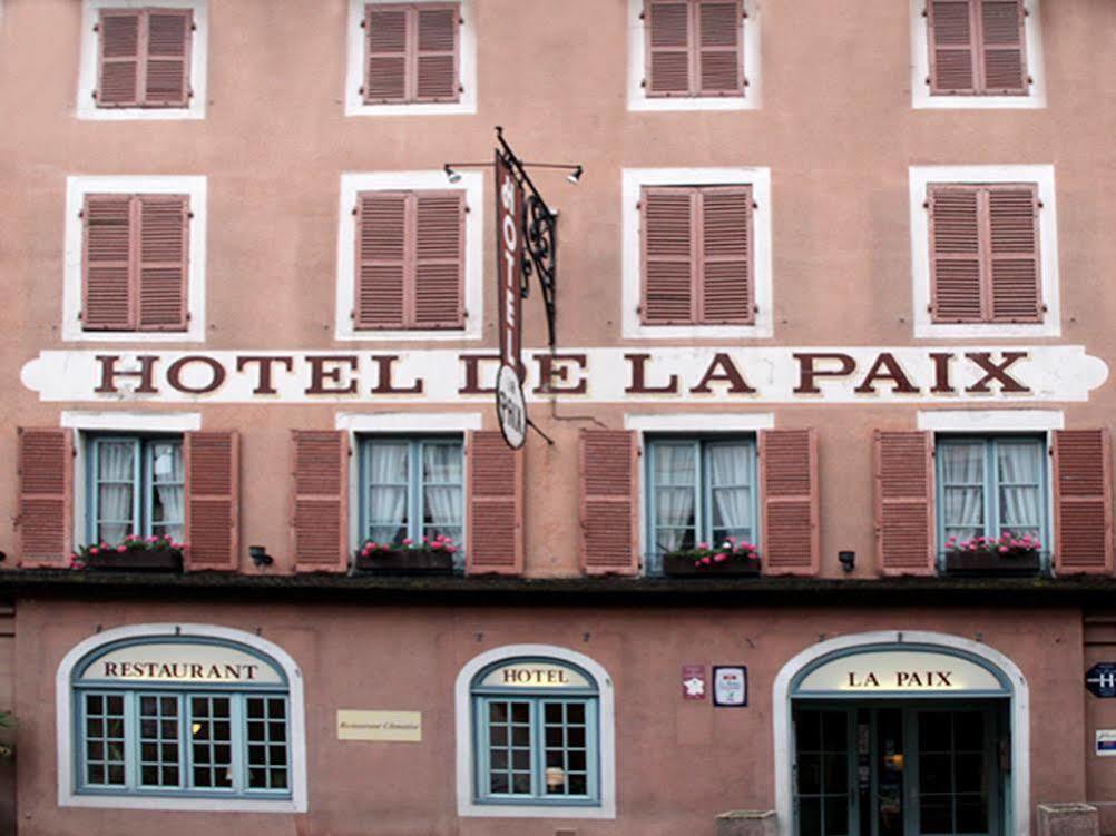Logis Hotel De La Paix - Tournus Eksteriør billede